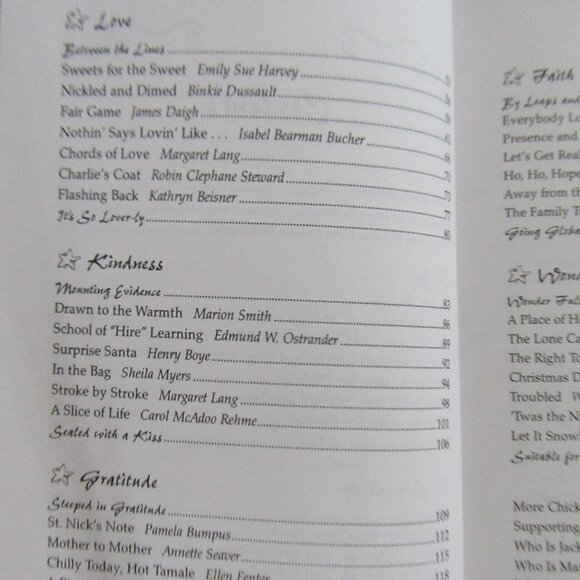 Chicken Soup for the Soul Christmas Virtues Hard Cover - Picture 11 of 13